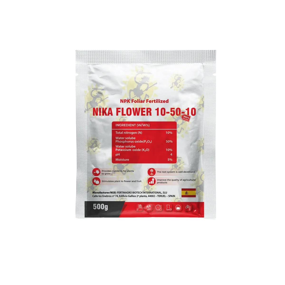 NIKA FLOWER 10-50-10